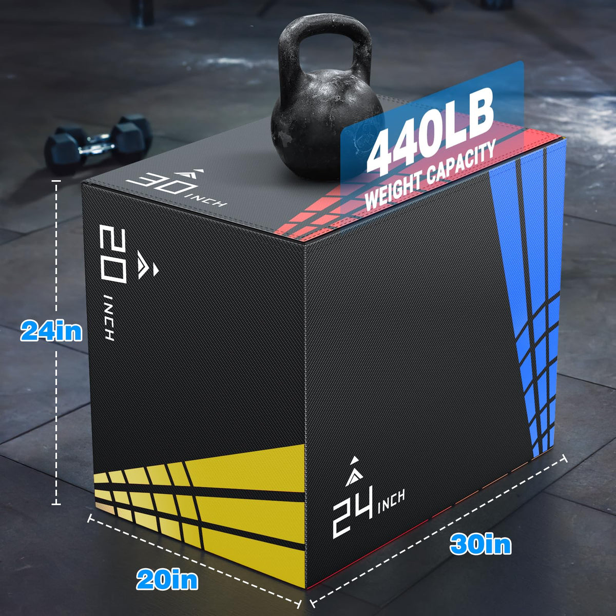 3-in-1 Foam Plyo Box A88278