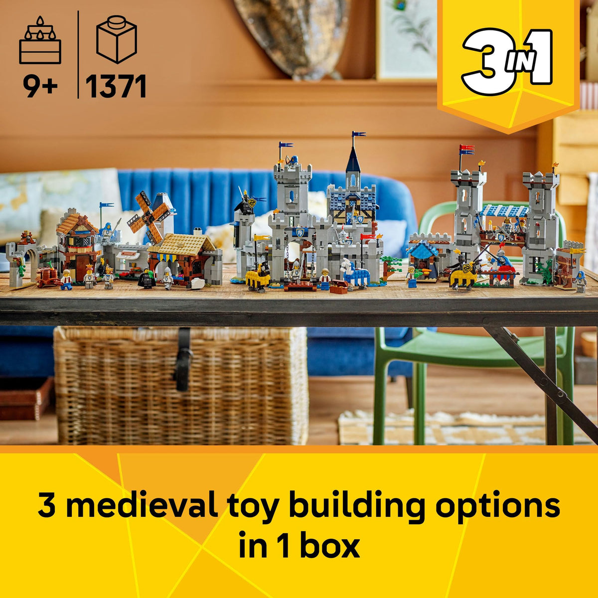 Medieval Knight Castle Toy Blocks U248