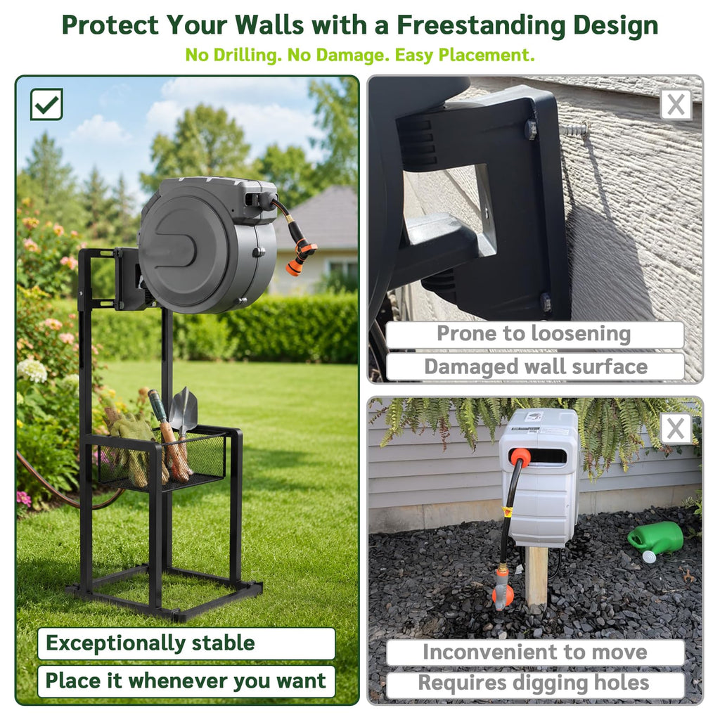 Retractable Hose Reel Stand/Mounting Post S361368
