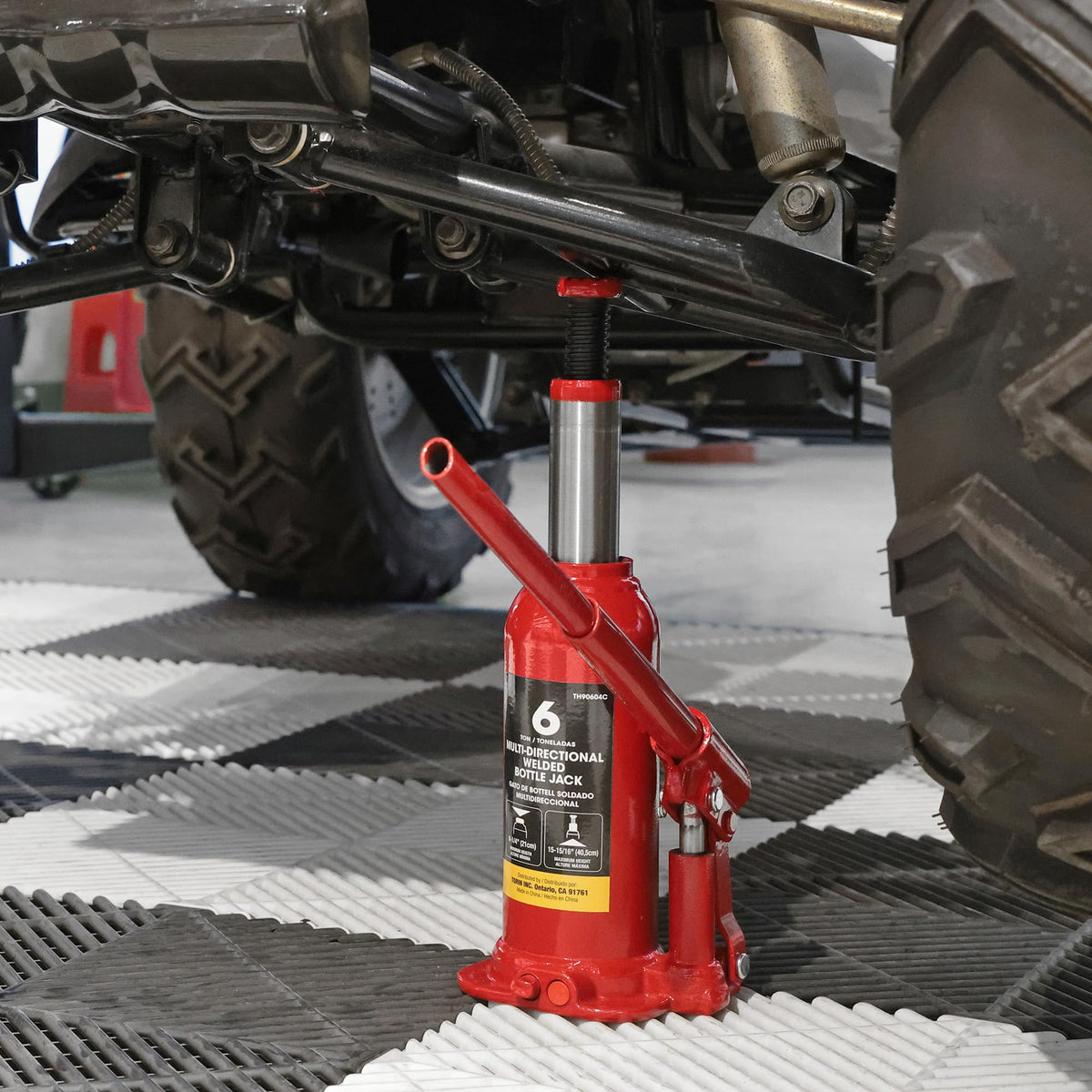 6 Ton Red Welded Car Bottle Jack N713
