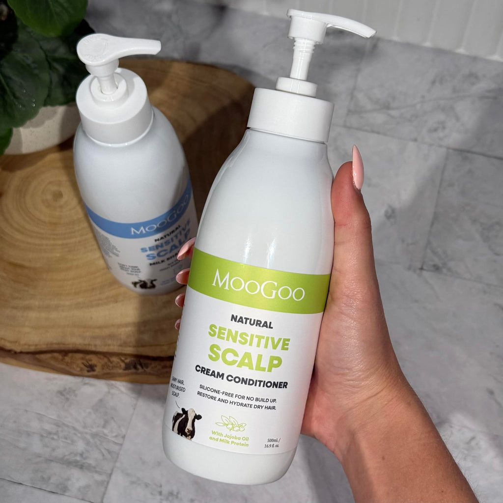 Natural Milk Shampoo & Cream Conditioner Pack - Sulphate-Free, Silicone-Free, Paraben-Free - 2x 16.9 fl oz U812
