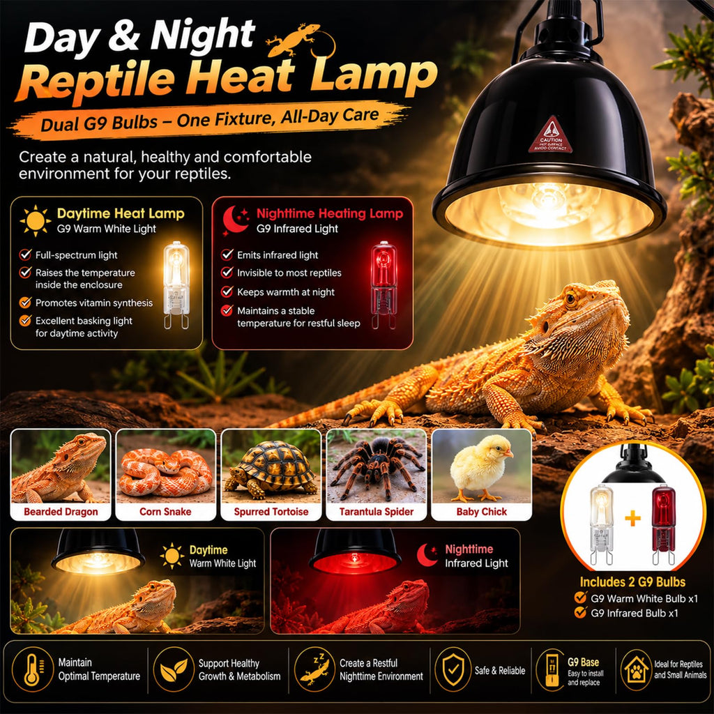 Ceramic Socket Reptile Heat Lamp Kit R6020