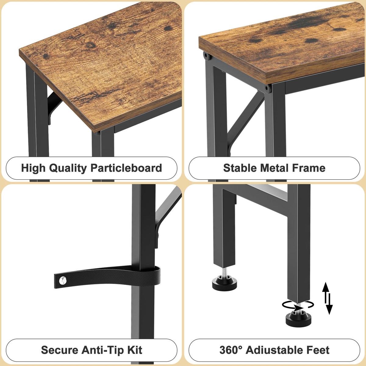 47.2" Narrow Console Table H222
