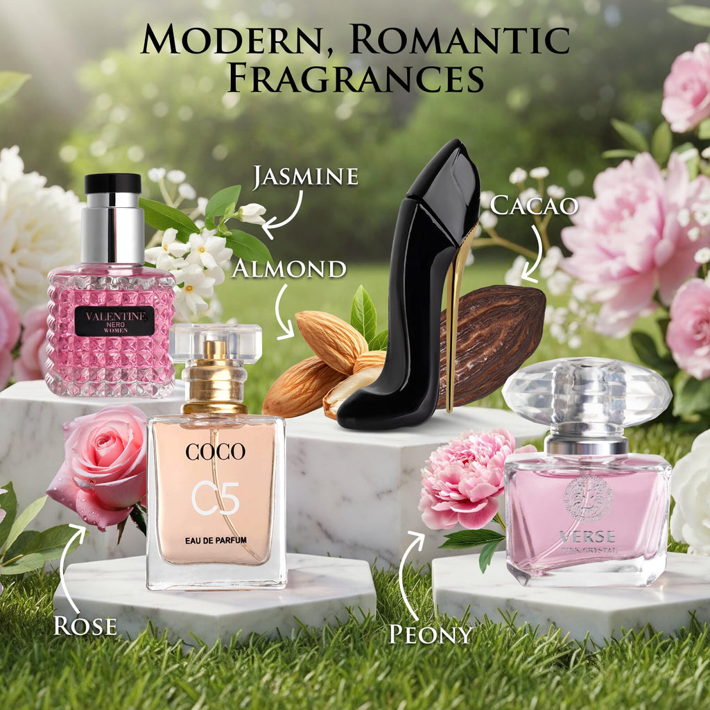 4 PC Mini Eau De Parfum Perfume Set L4028