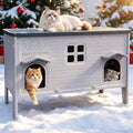 Waterproof Outdoor Cat House N688