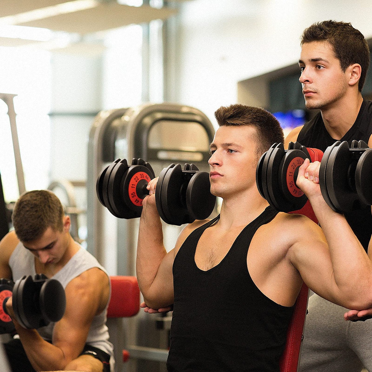 Adjustable Dumbbell Set 25/55 Lbs (Pair) Z237483